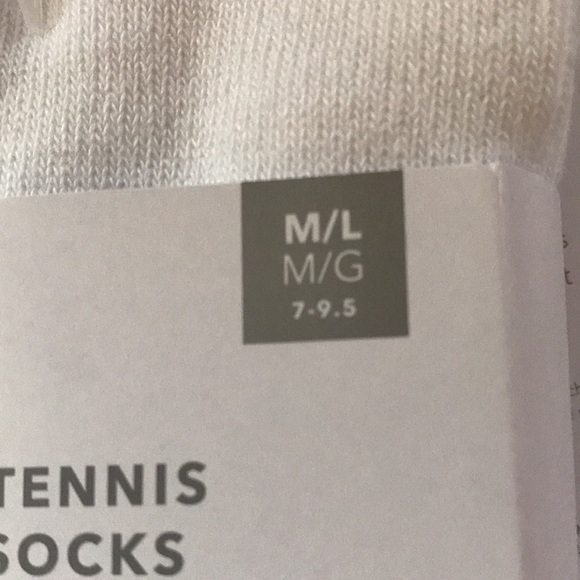 Athleta crew retro tennis socks nwt - Picture 7 of 7